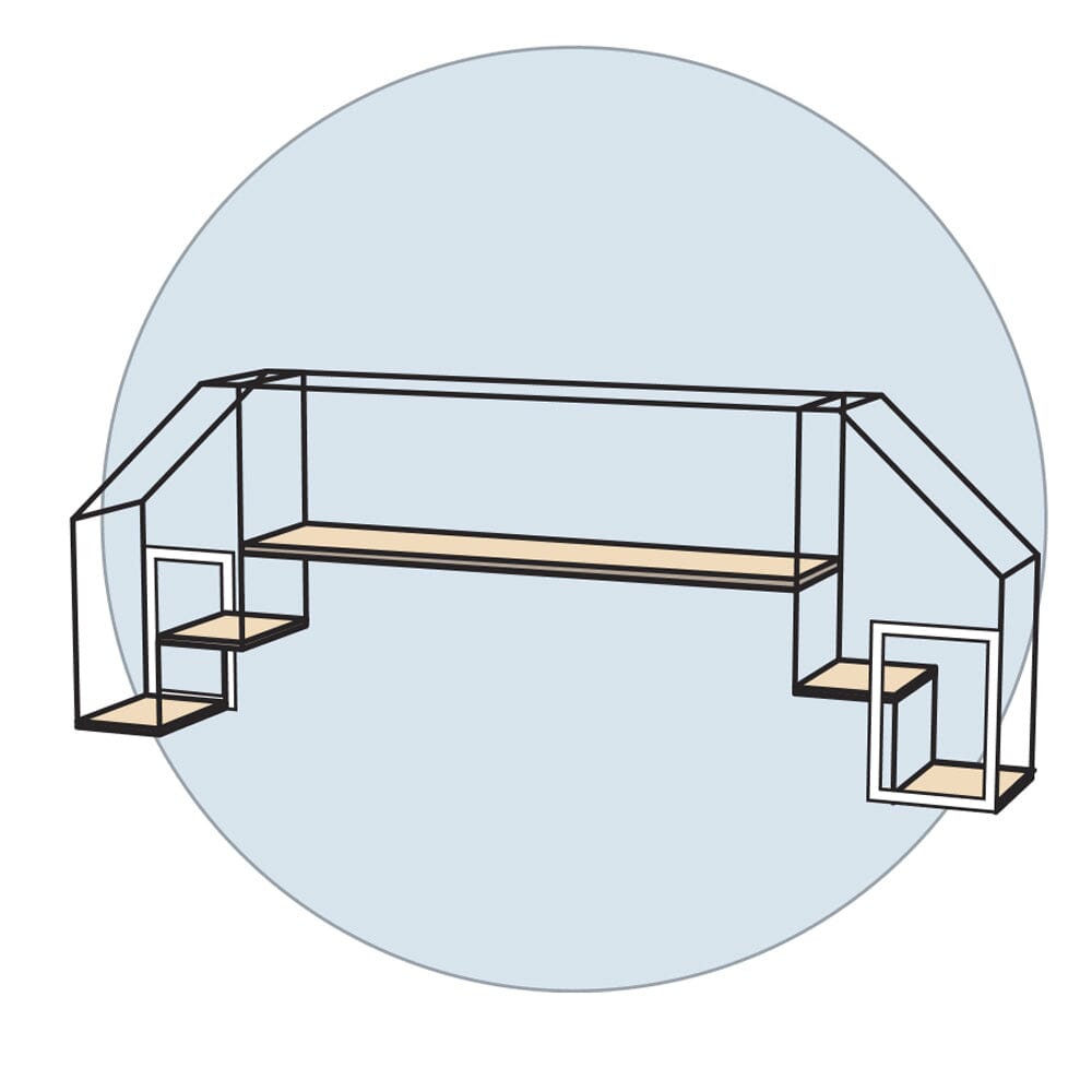 Bridge - Left to Right Access - Habitat Haven