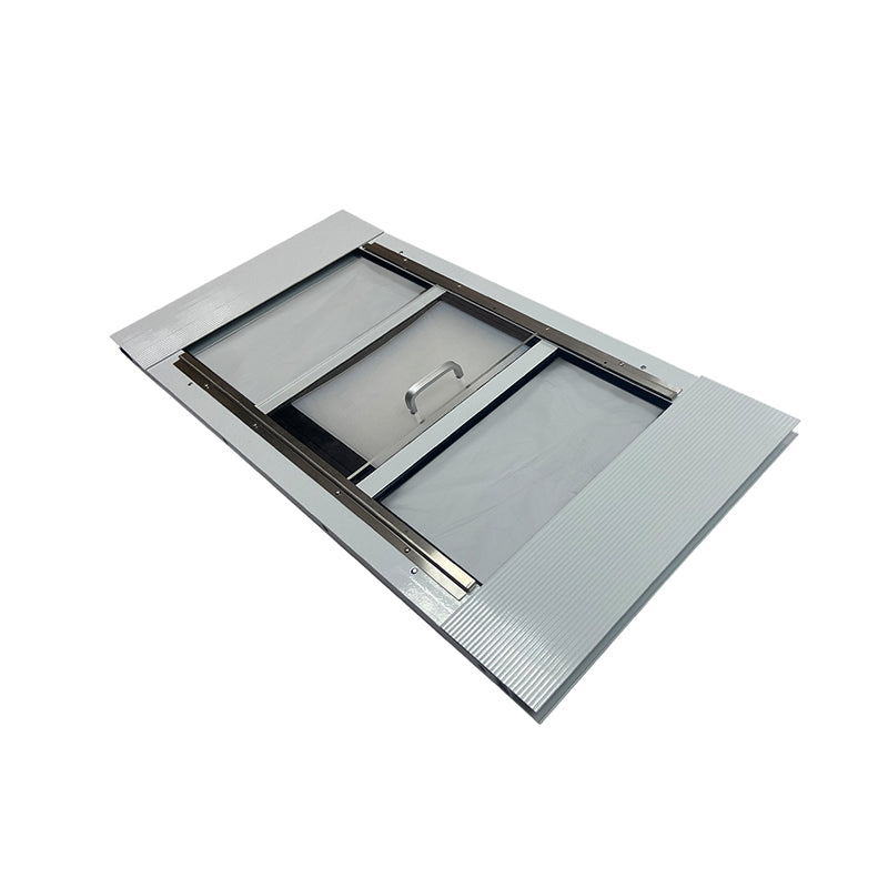Adjustable Aluminum Cat Door Window Insert - Habitat Haven