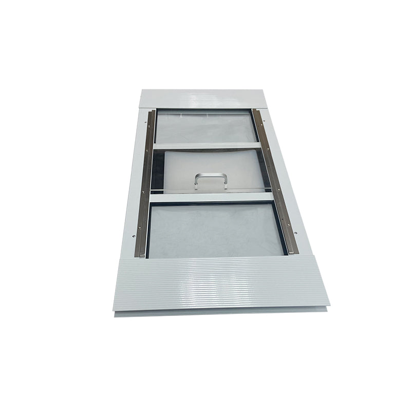 Adjustable Aluminum Cat Door Window Insert - Habitat Haven