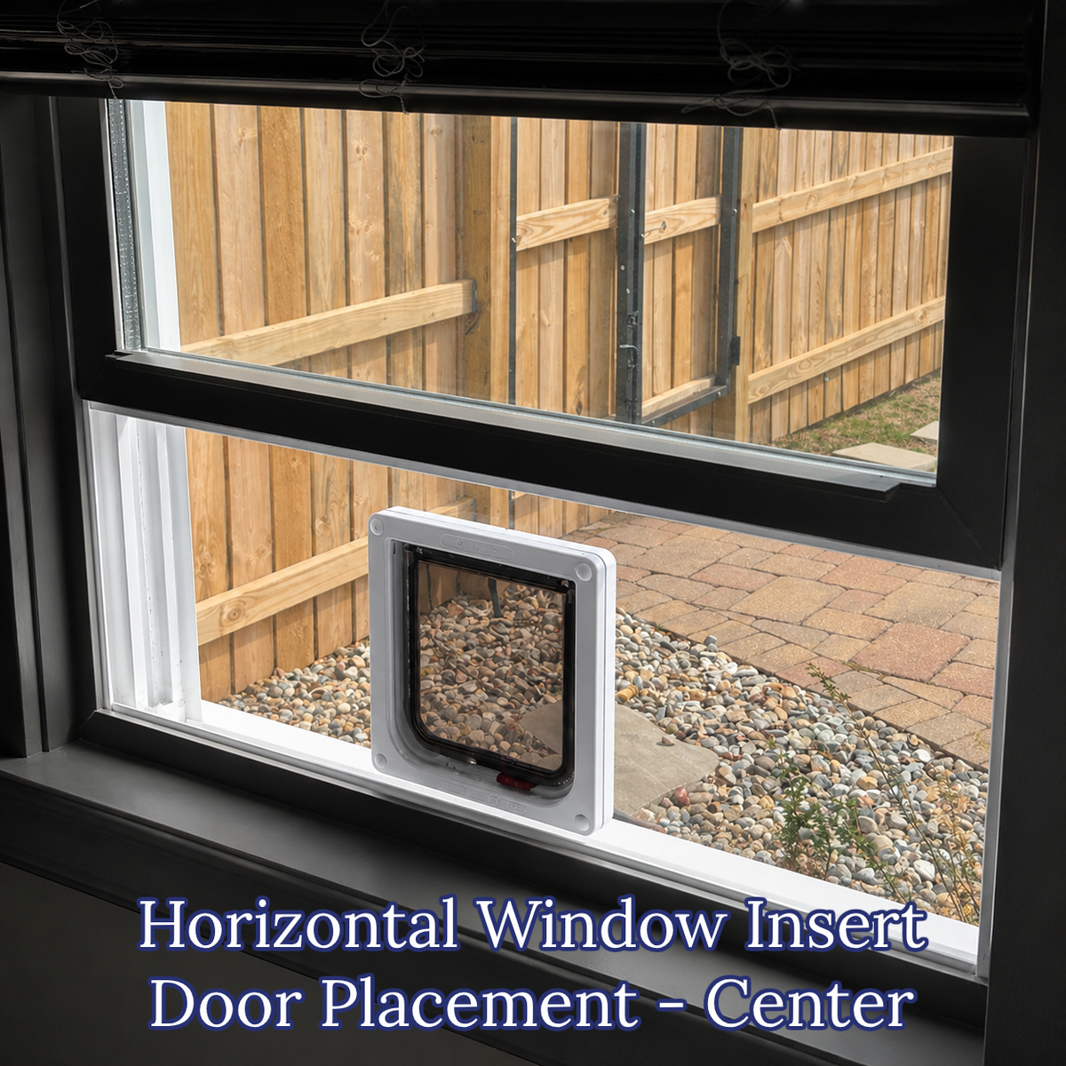 Window Cat Door Insert