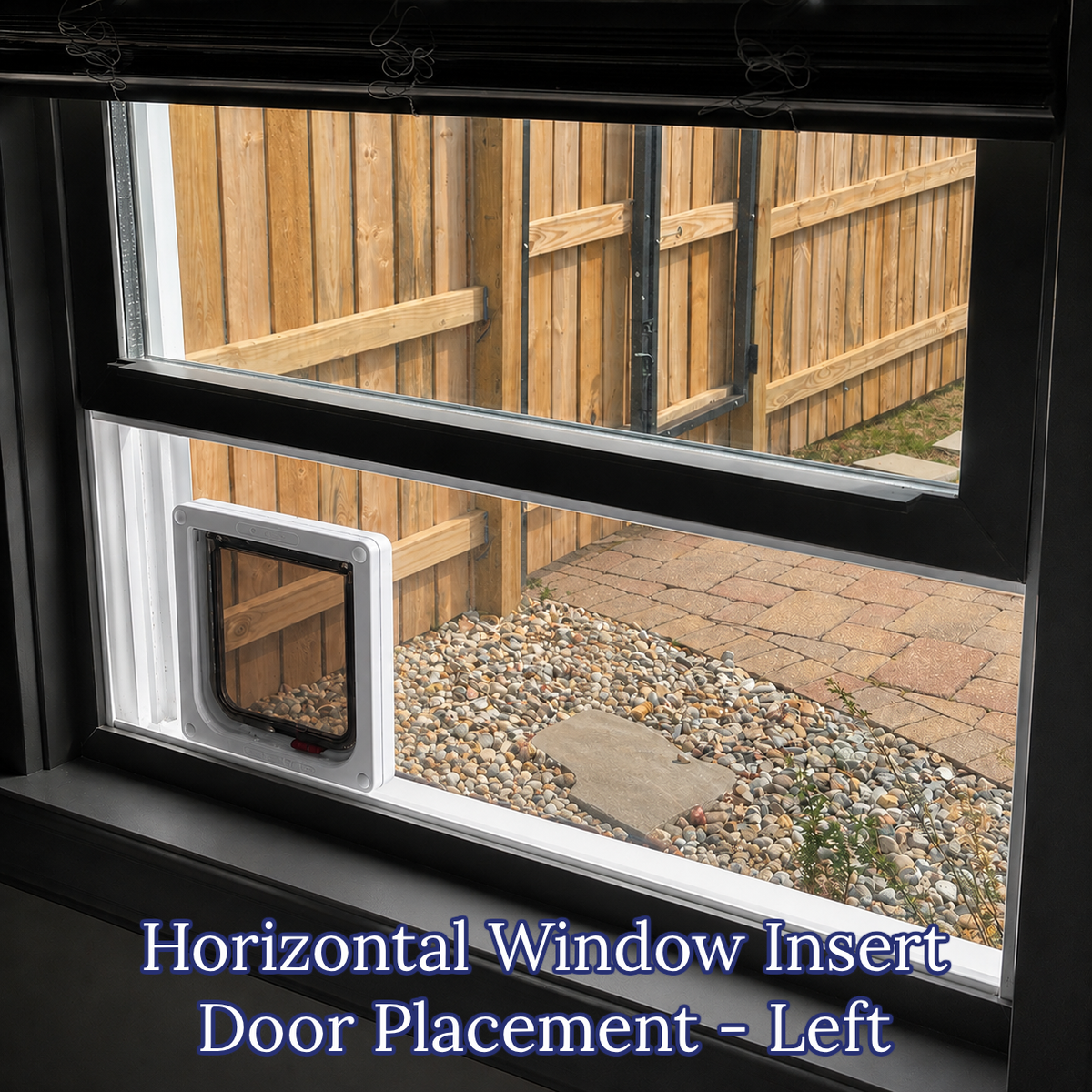 Window Cat Door Insert