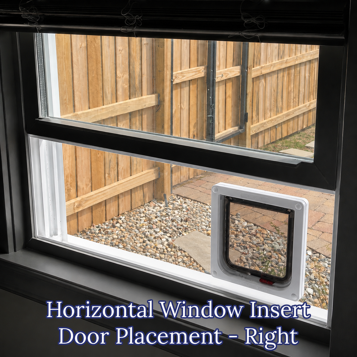 Window Cat Door Insert