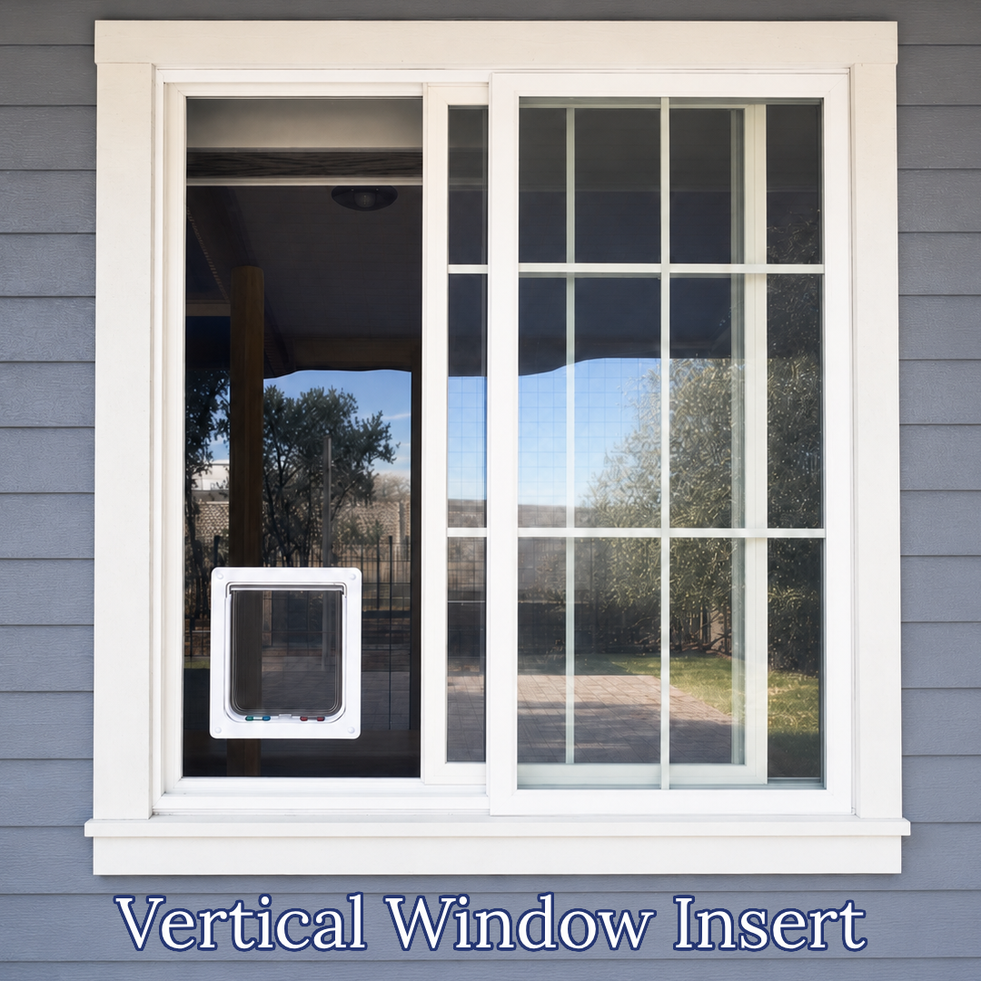 Window Cat Door Insert