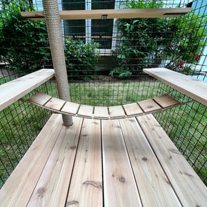 Catas Bridge Cat Rope Bridge for Catios | Habitat Haven