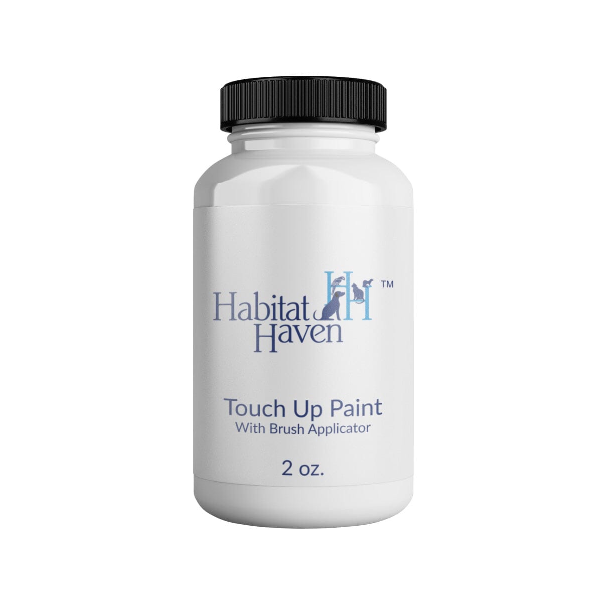 Habitat Haven Satin Jet Black Touch Up with Brush - 2oz - Habitat Haven