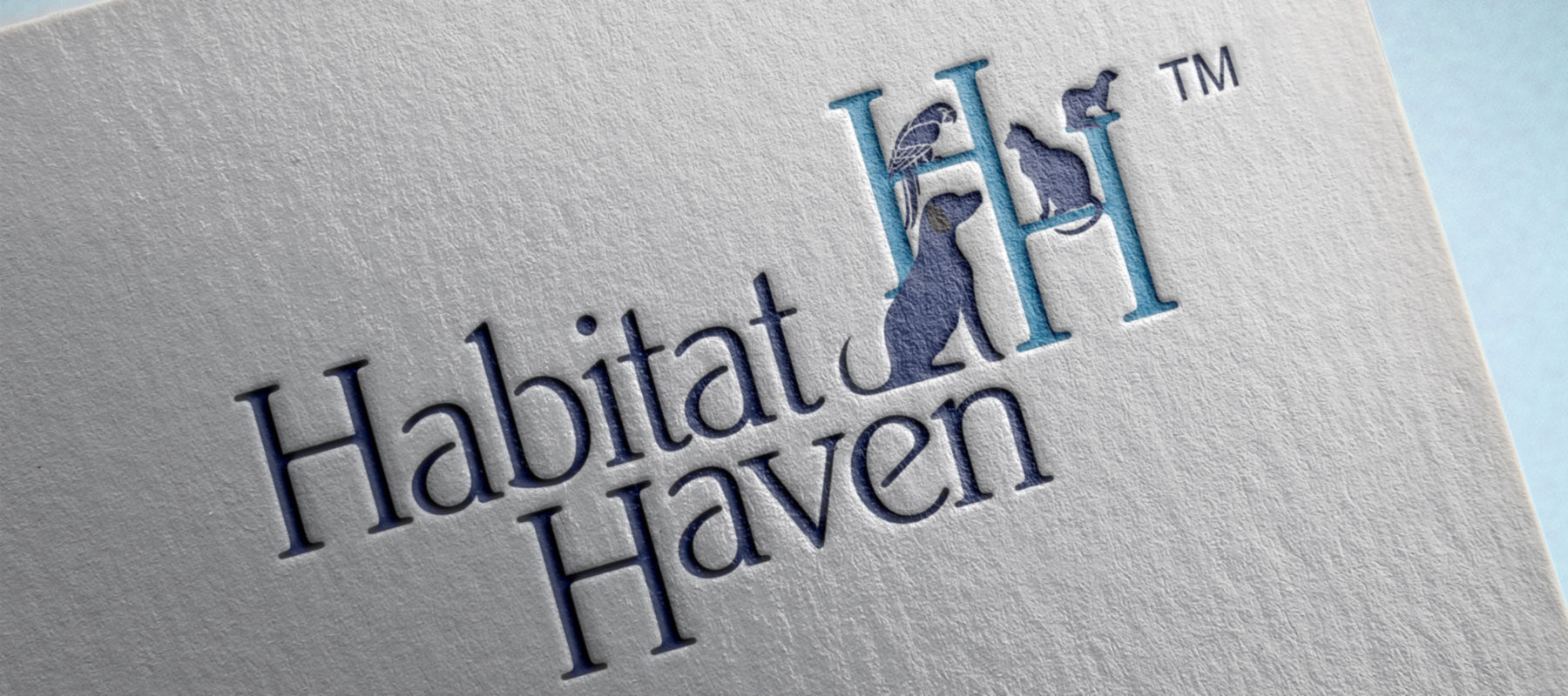Habitat Haven Logo on White Stationary Paper