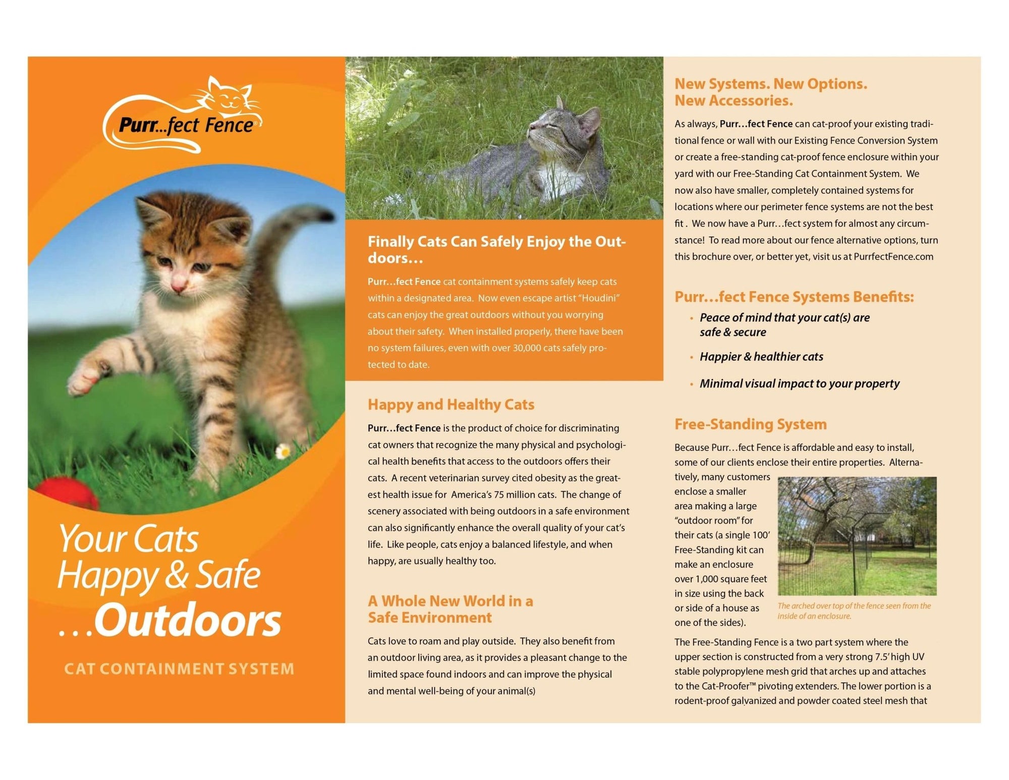 Purrfect Fence / Dog Proofer Brochure - Habitat Haven