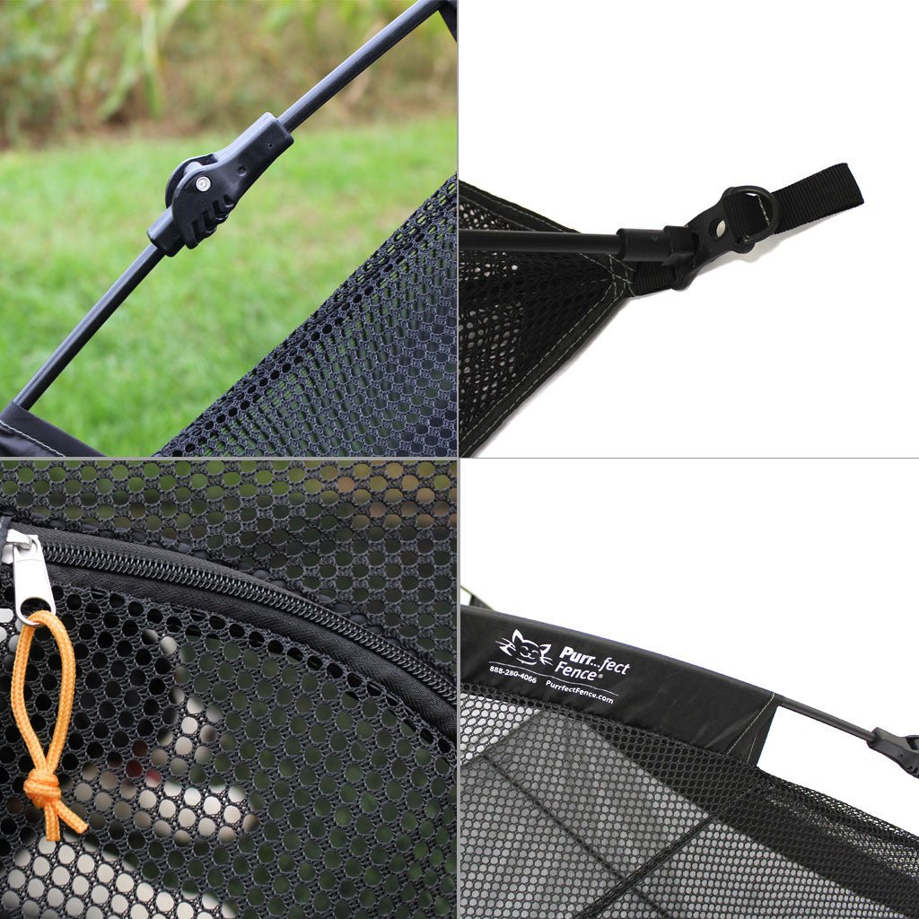 cat tents for outside Purrfect PlayTent - Portable Outdoor Catio - Small Cat Tent